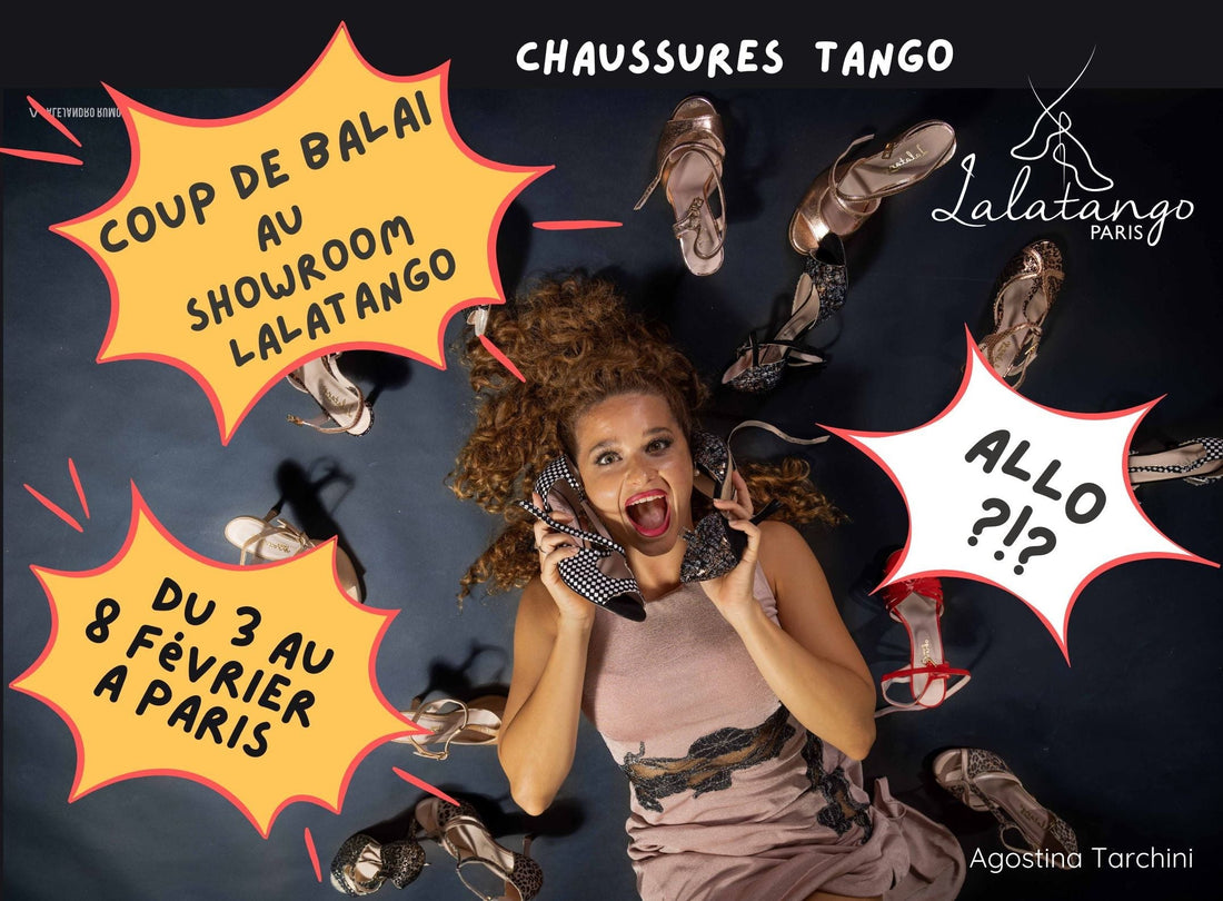 Flash info : Coup de balai au showroom Lalatango du 3 au 8 février ! En ligne, livraison et retours gratuits