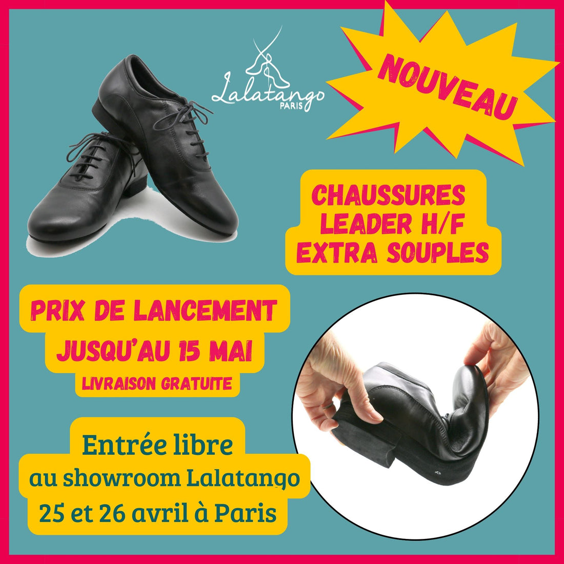 PORTES OUVERTES AU SHOWROOM les 25 et 26 avril