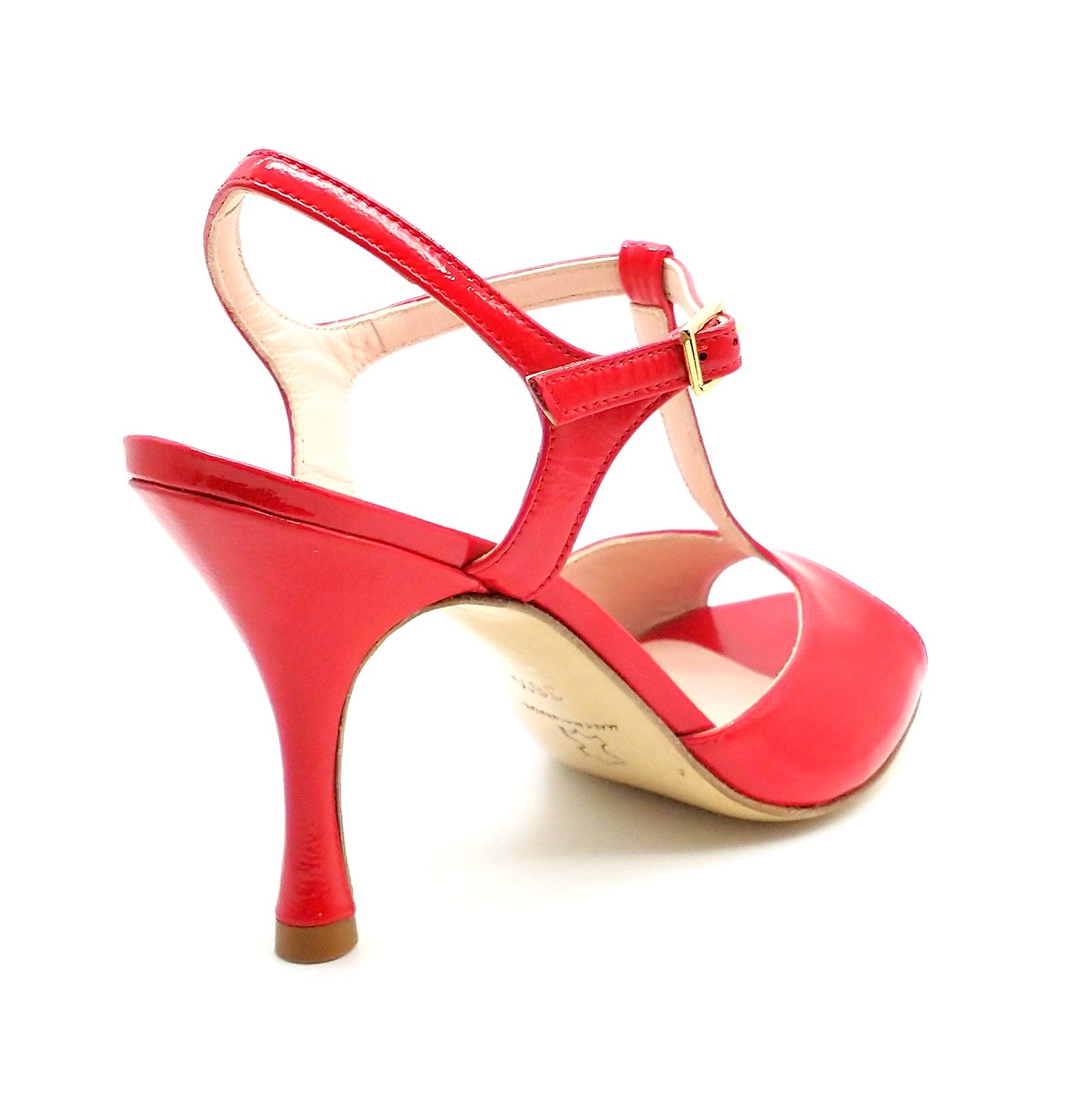 Sencillo vernis rouge talons 8cm