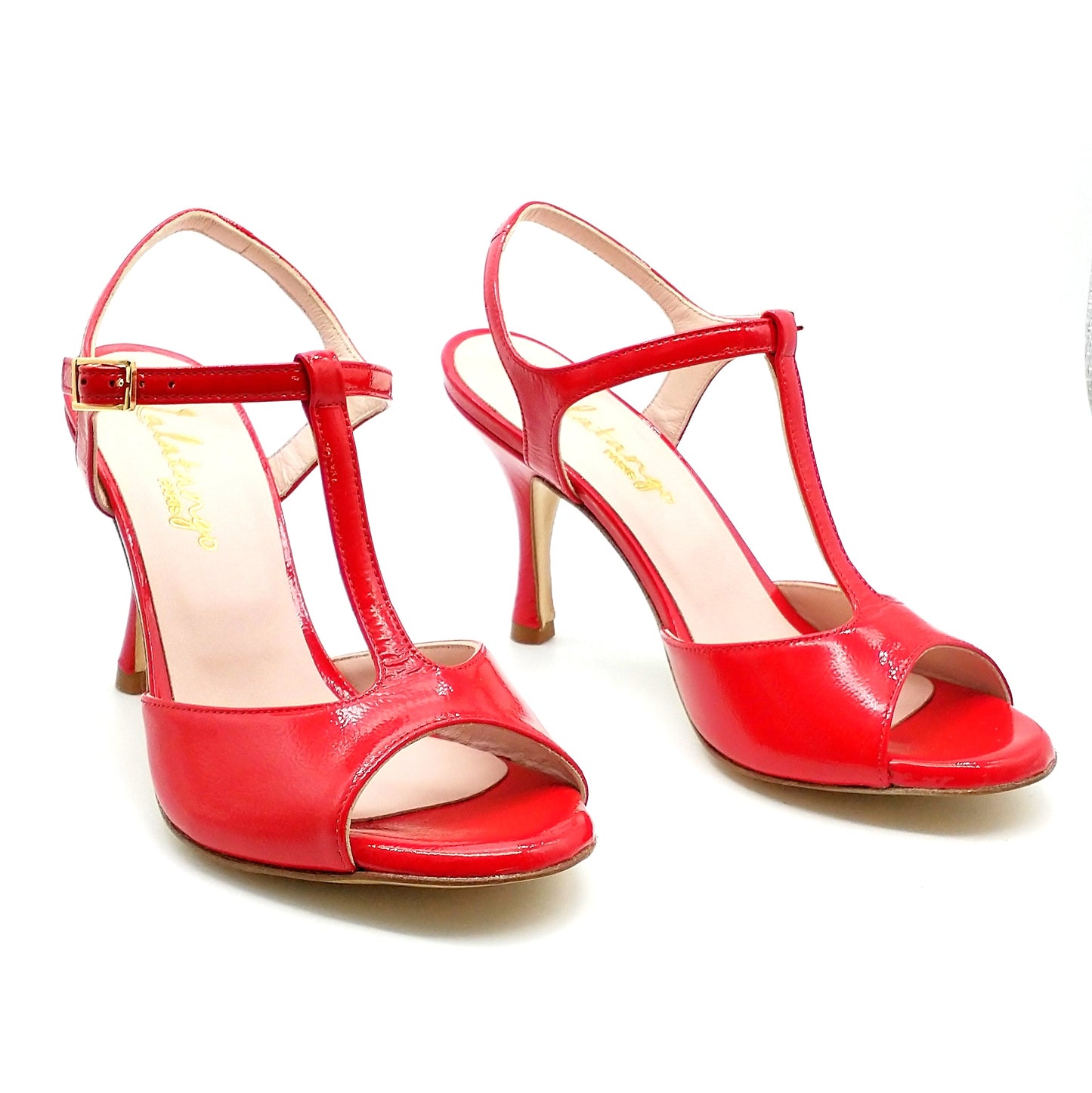 Sencillo vernis rouge talons 8cm