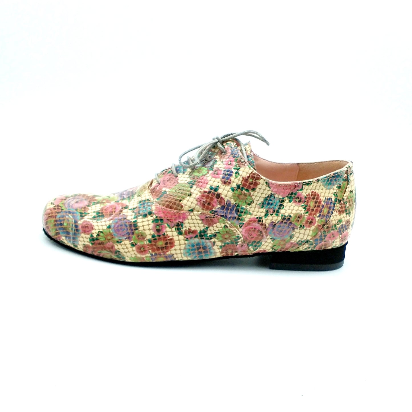 Tamango fleurs de printemps semelle danse