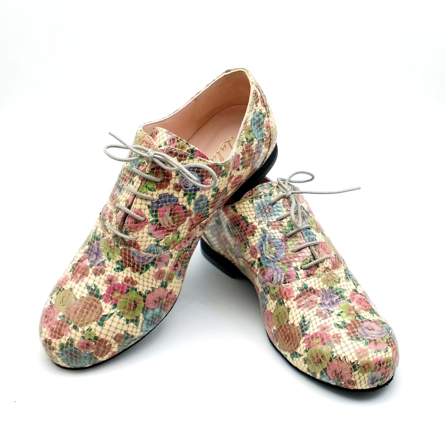 Tamango fleurs de printemps semelle danse