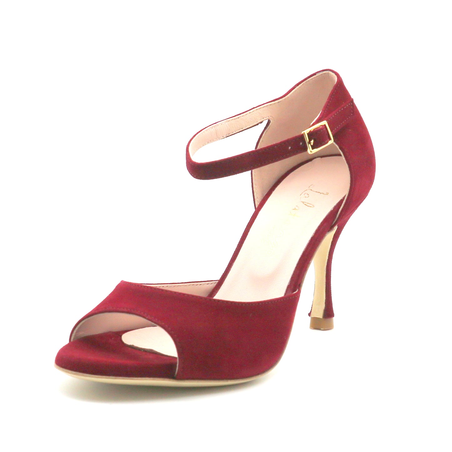 Clasico Velours Rouge Carmin talons 8cm