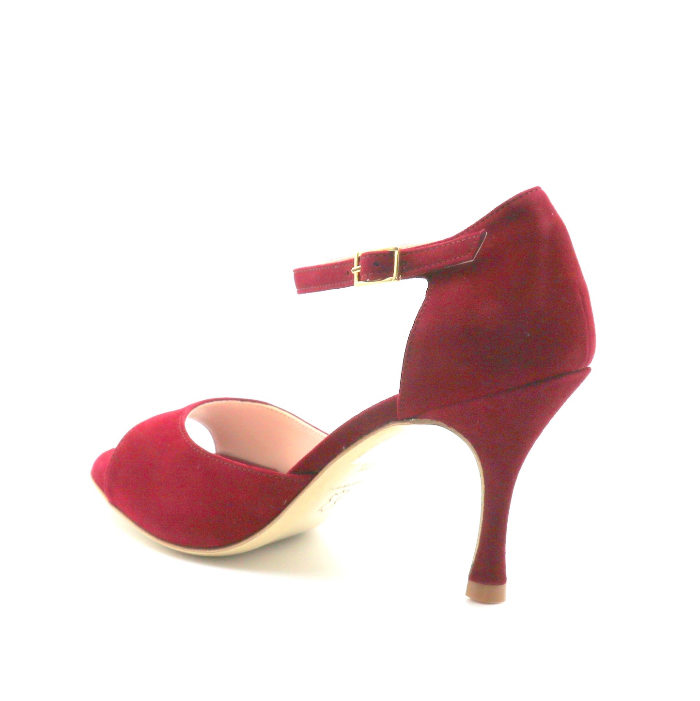 Clasico Velours Rouge Carmin talons 8cm