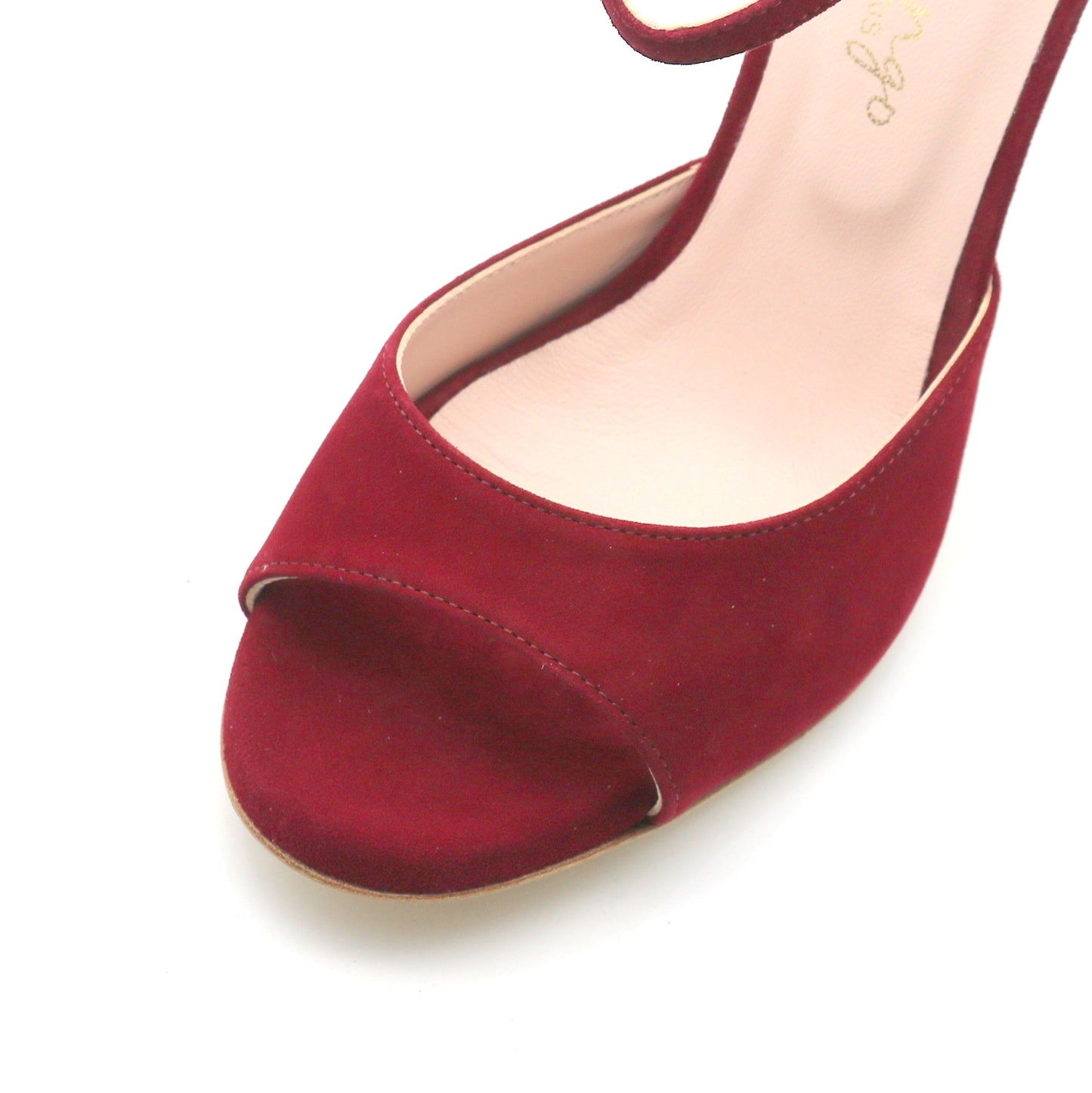 Clasico Velours Rouge Carmin talons 8cm