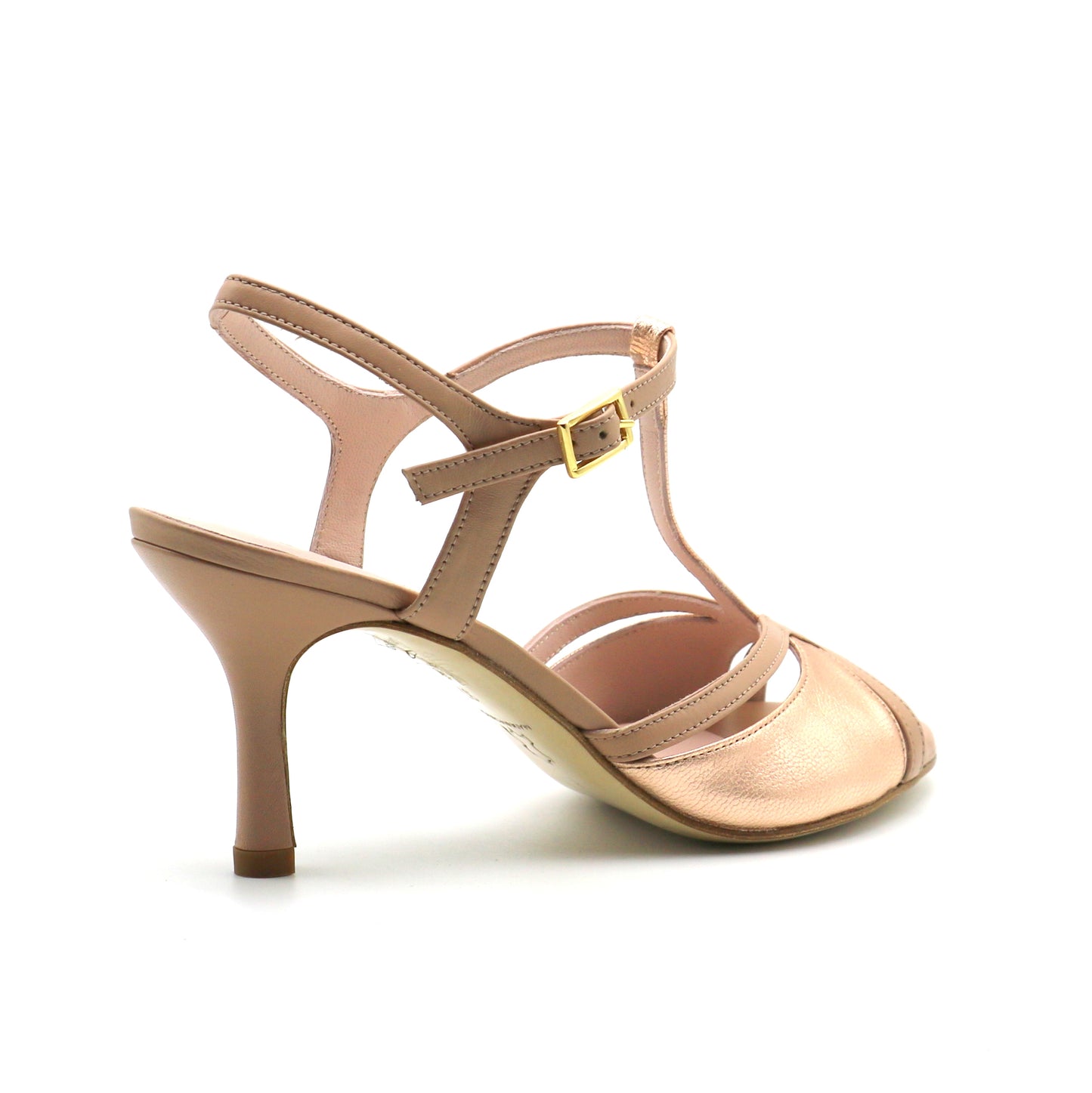Salomé Copper and Nude 7cm heels