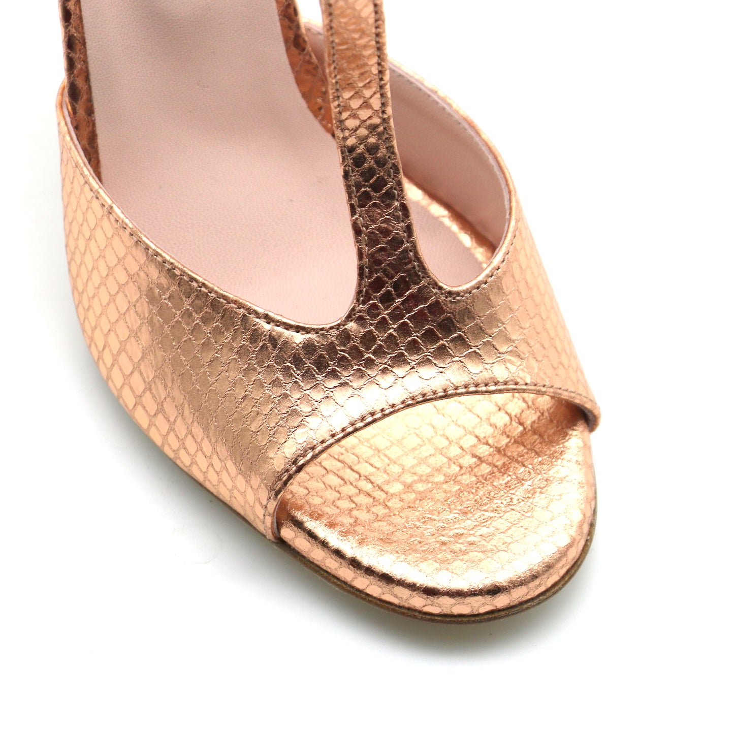 Sencillo copper scale style heels 9cm