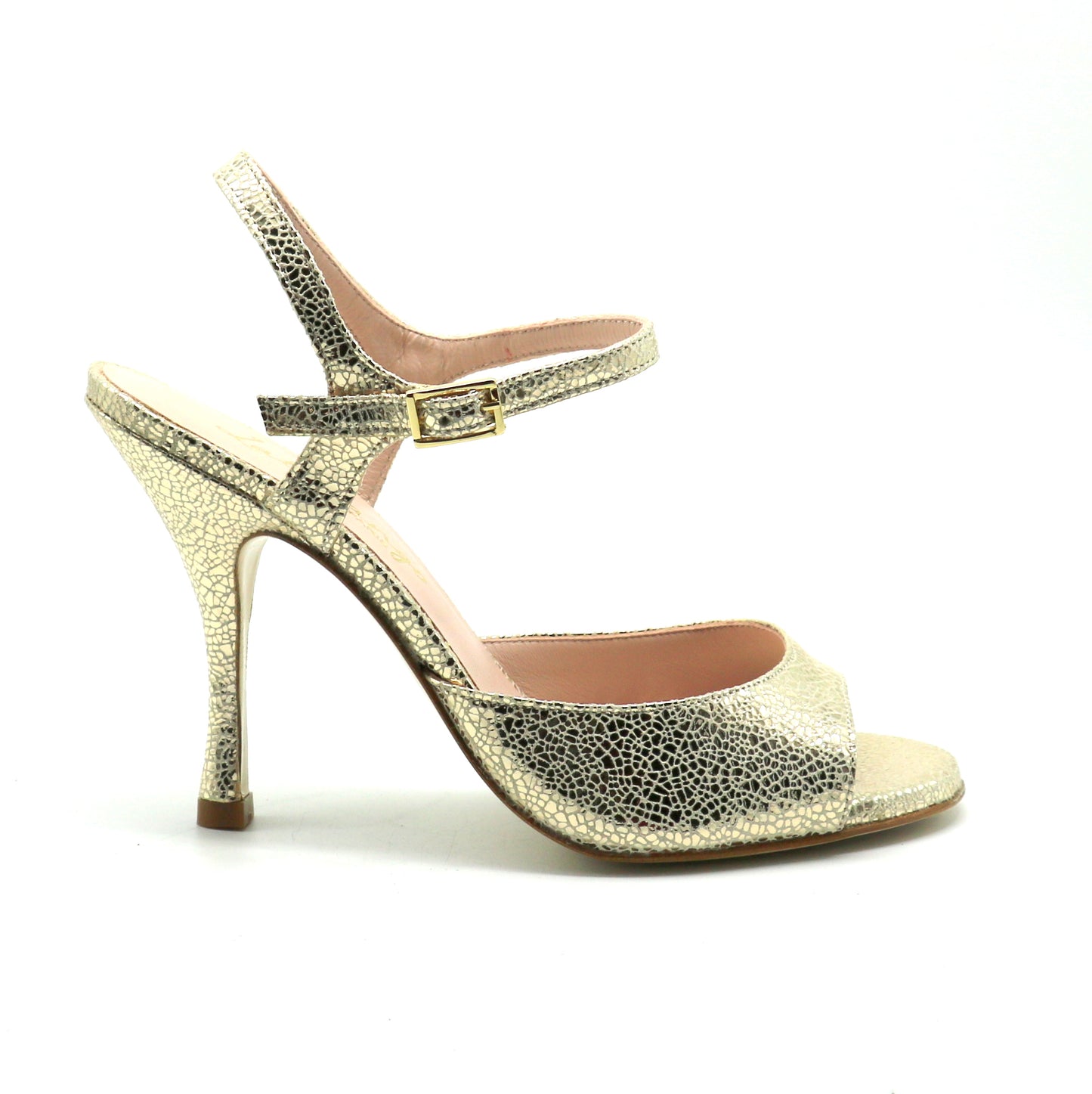 Uno or brillant façon verre brisé talons 9cm