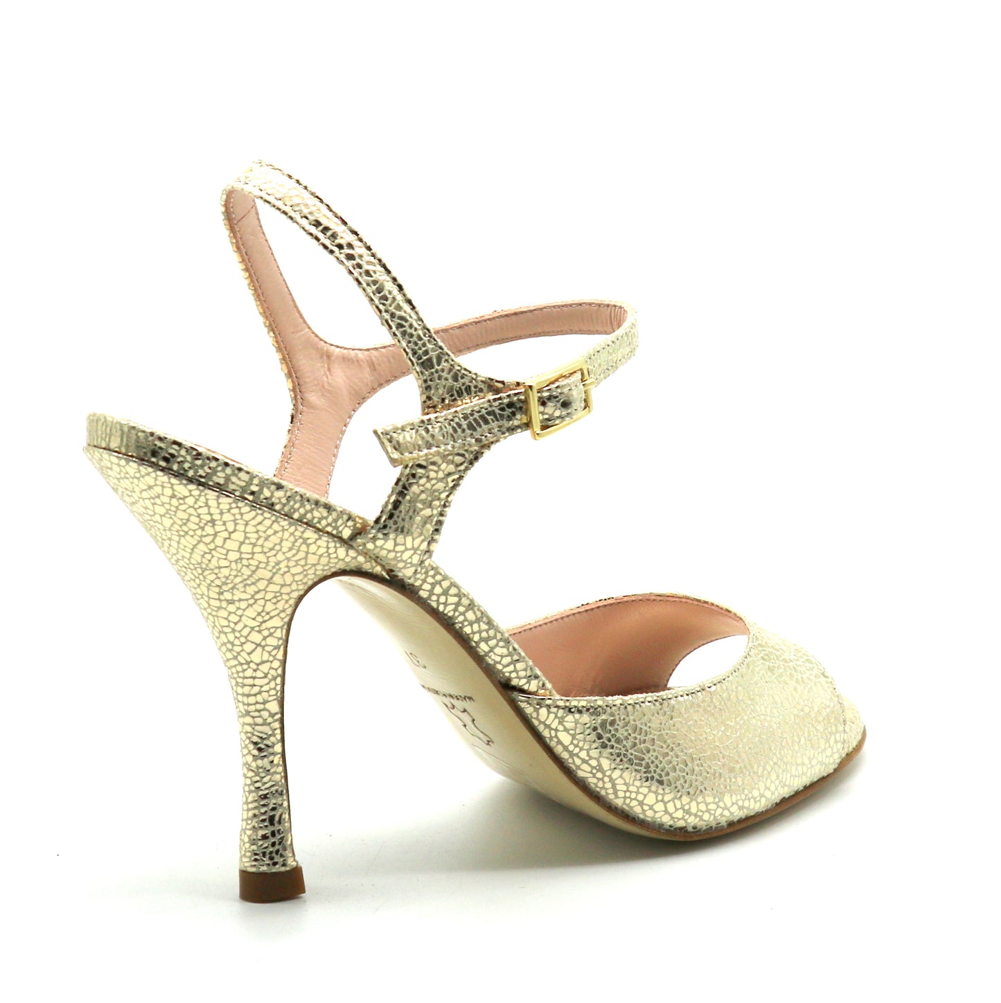 Uno or brillant façon verre brisé talons 9cm