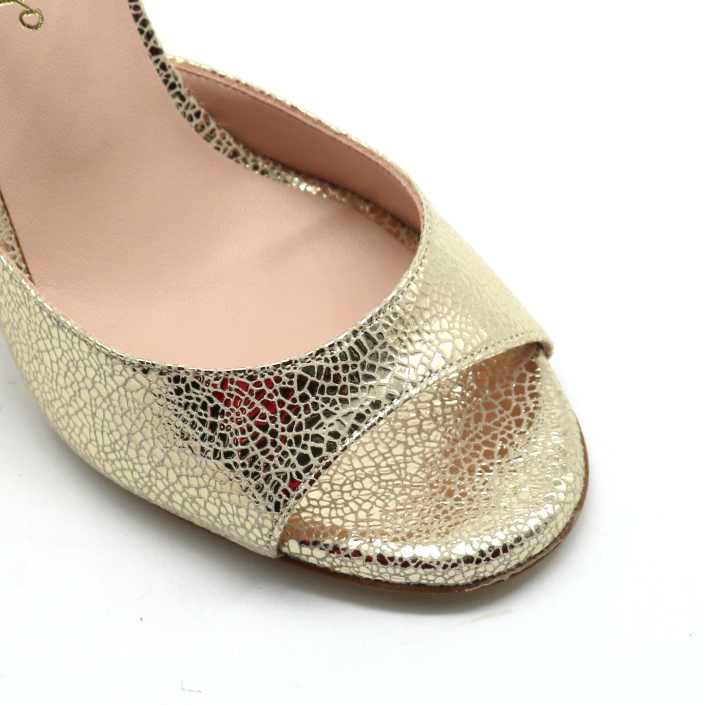 Uno or brillant façon verre brisé talons 9cm