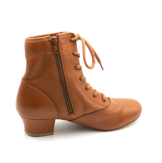 Bilbo bottines cuir lisse naturel