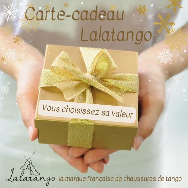 Carte-cadeau Lalatango (de 10€ à 219€ au choix)