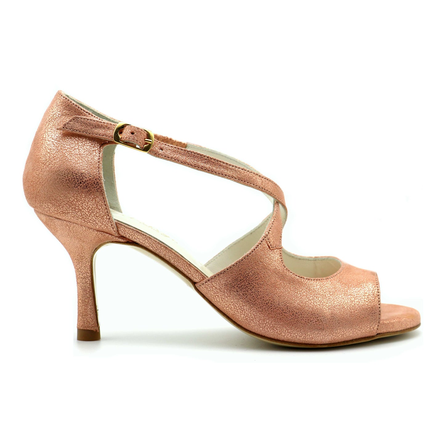 Crusader Champagne Rosé heels 7cm