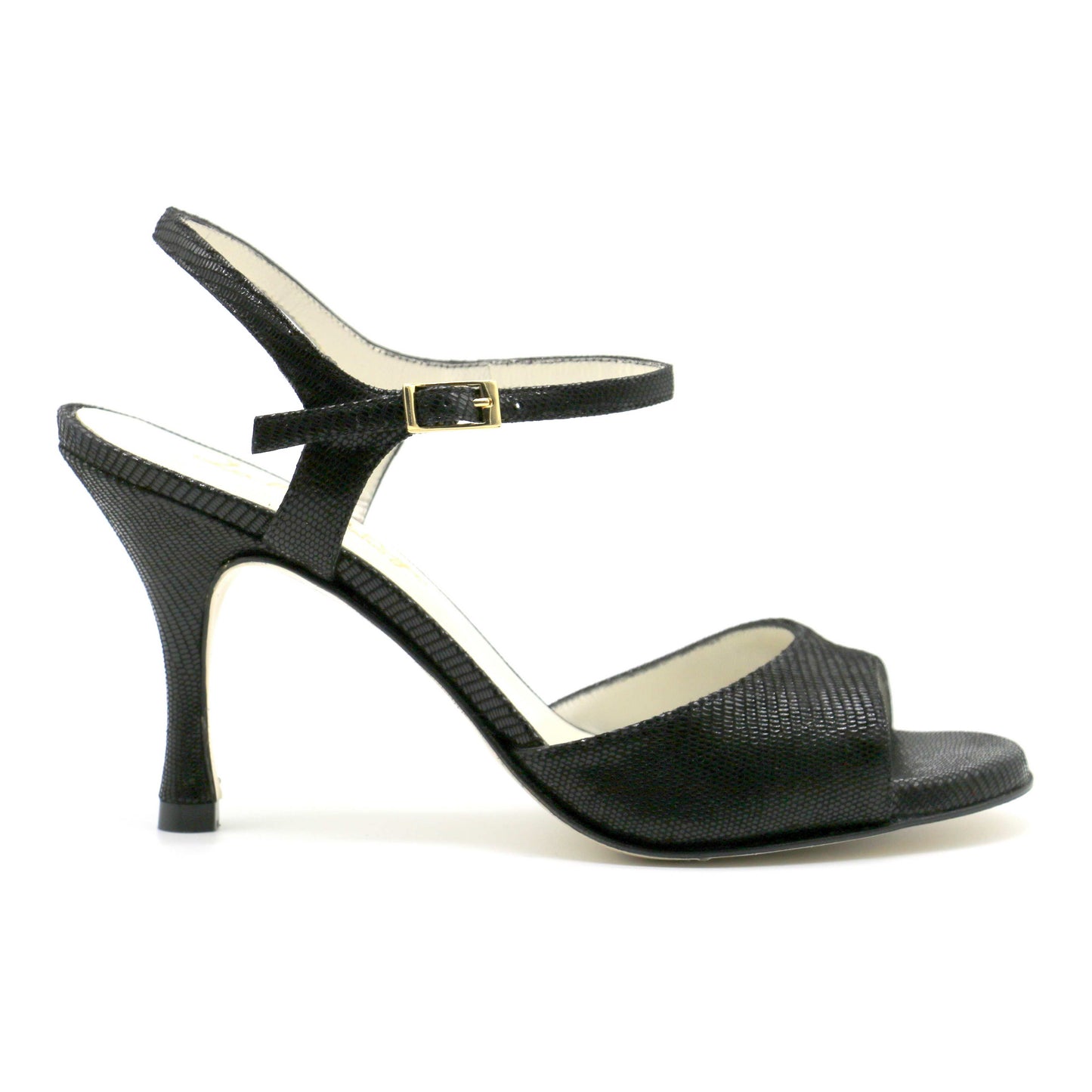 Uno Serpent Noir talons 8cm