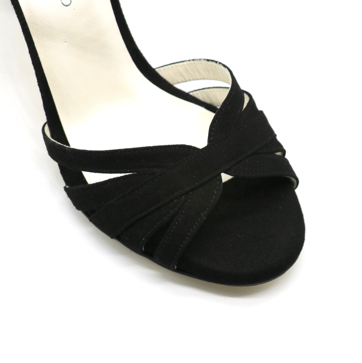 Libre daim noir talons 7cm