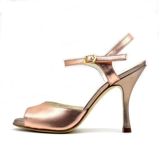 Uno Cuir Lisse Champagne Rosé 9cm