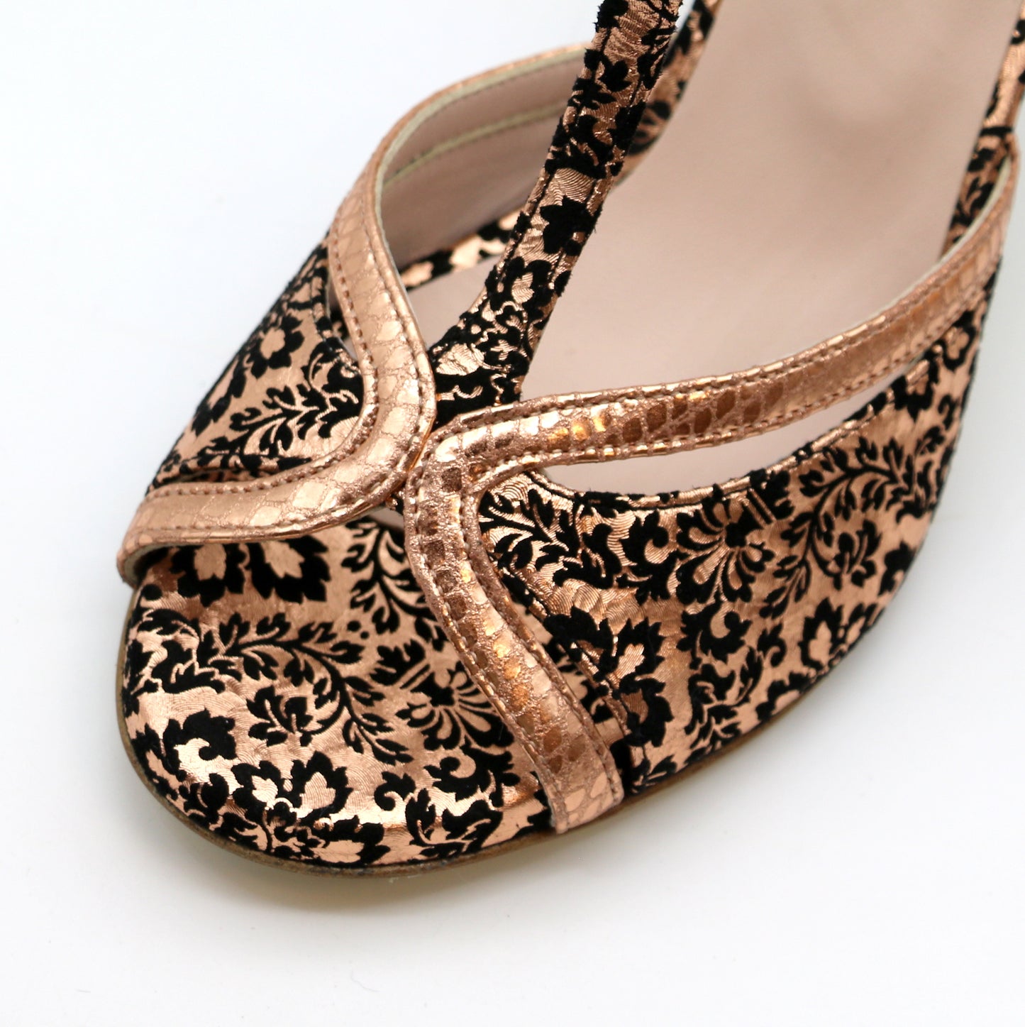 Salomé Versailles cuivre talons 7cm