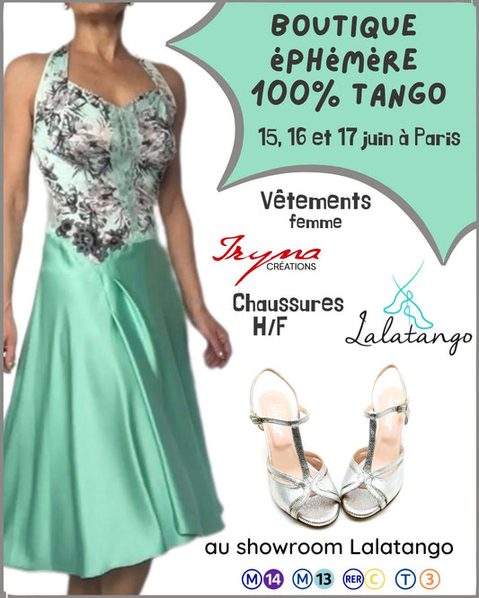 Boutique éphémère : chaussures Lalatango et vêtements Iryna Créations les 15, 16 et 17 juin à Paris