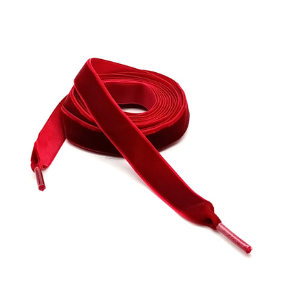 Red velvet laces