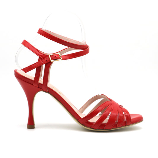 Libre red heels 8cm
