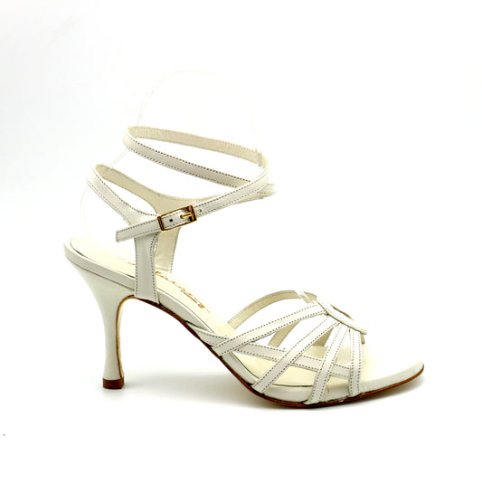 Aire blanc cassé talons 8cm