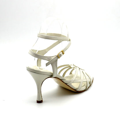 Aire blanc cassé talons 8cm
