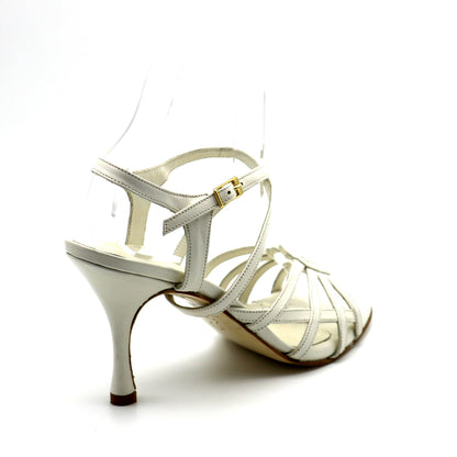 Aire blanc cassé talons 8cm