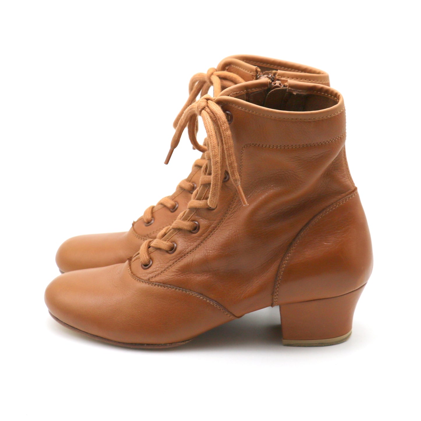 Bilbo bottines cuir lisse naturel