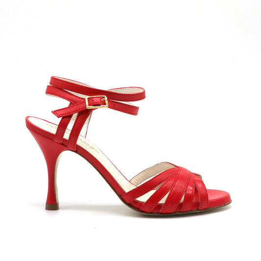 Free coral red heels 8cm