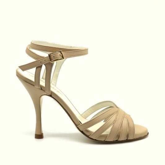 Free beige heels 9cm