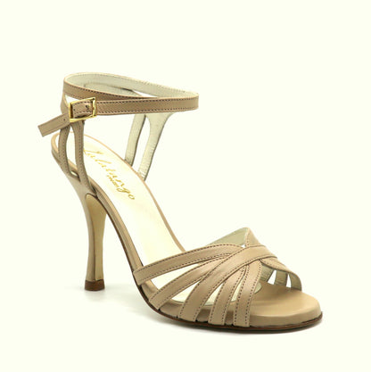 Libre beige heels 9cm