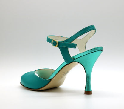 Uno Duck Green heels 8cm