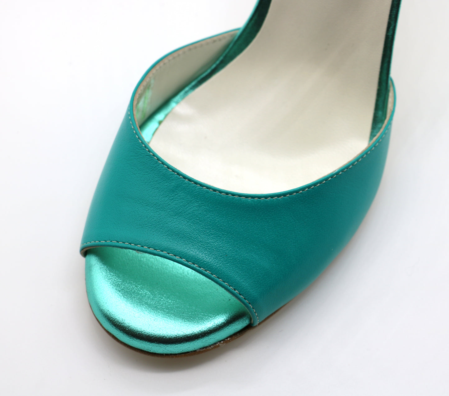 Uno Duck Green heels 8cm