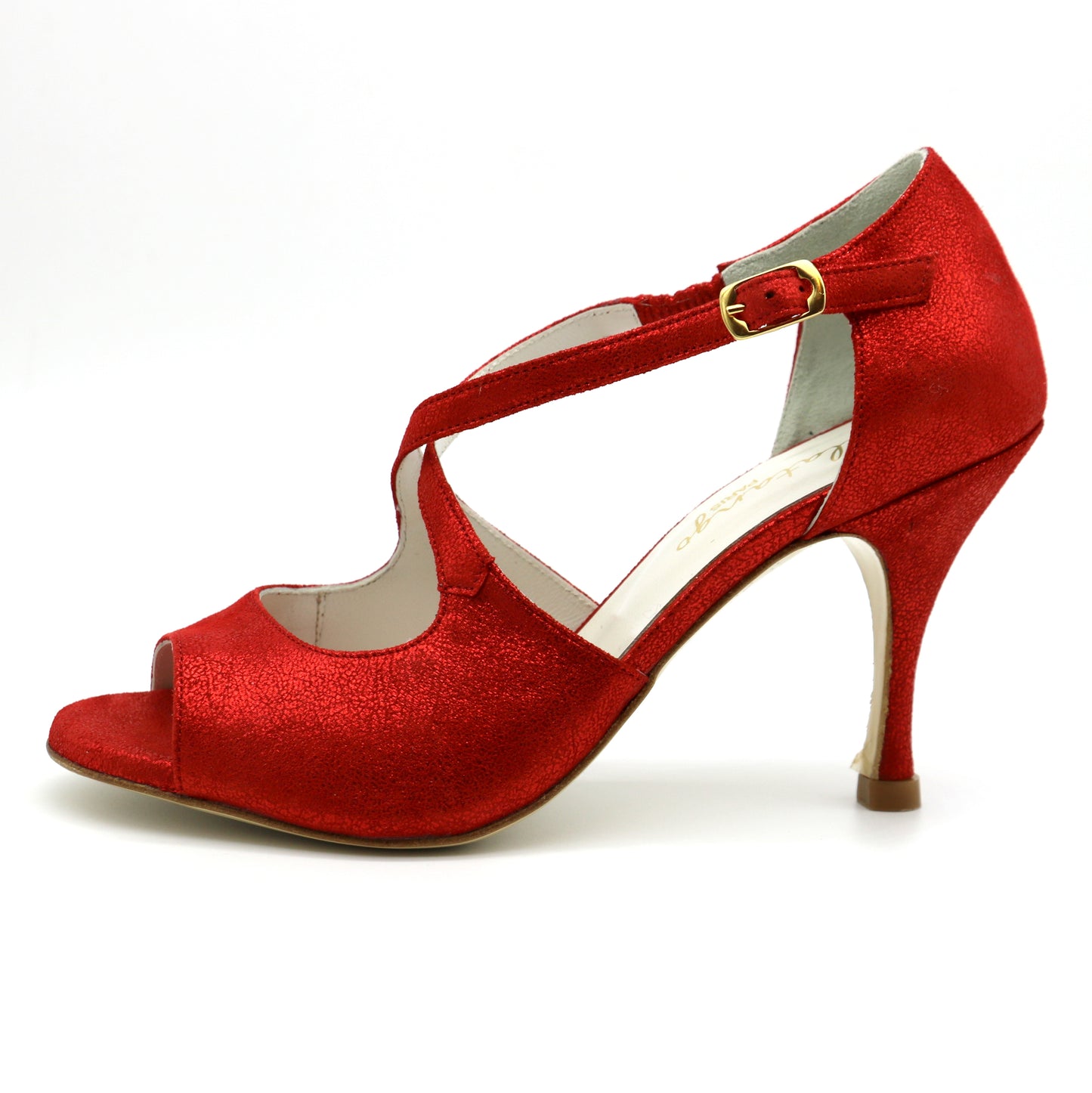 Rojo cross heels 8cm