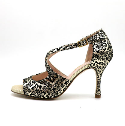 Croisé Golden Versailles heels 8cm