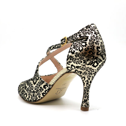 Croisé Golden Versailles heels 8cm