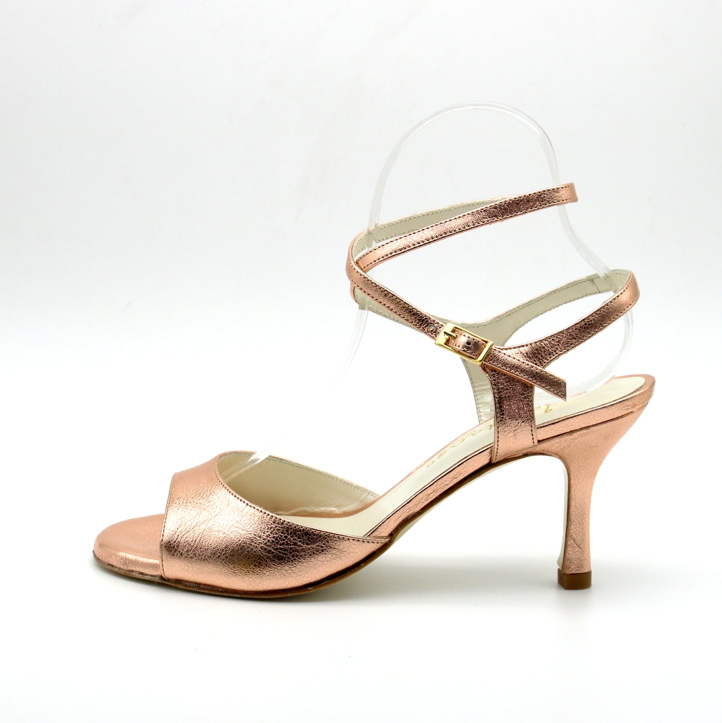 Sentimental Champagne Rosé Brillant 7cm heels