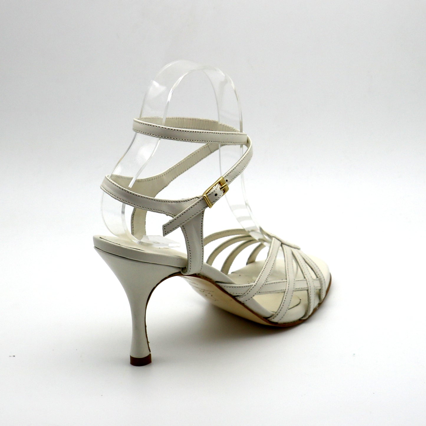 Aire off-white heels 8cm